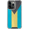 Bahamas Flag Distressed iPhone 16 Pro Max Clear Case